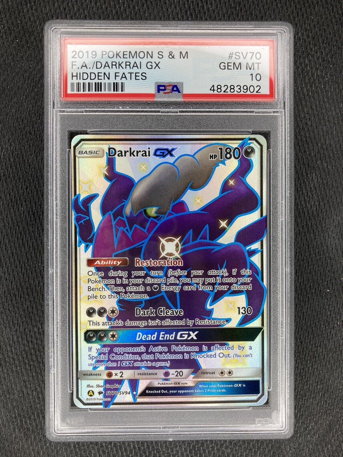 Kartana GX Hidden Fates Shiny SV73/SV94 PSA 10 – TBC Games