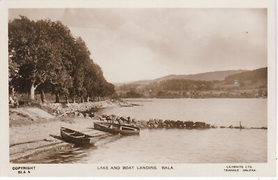 See- und Bootsanleger, BALA, Merionethshire RP