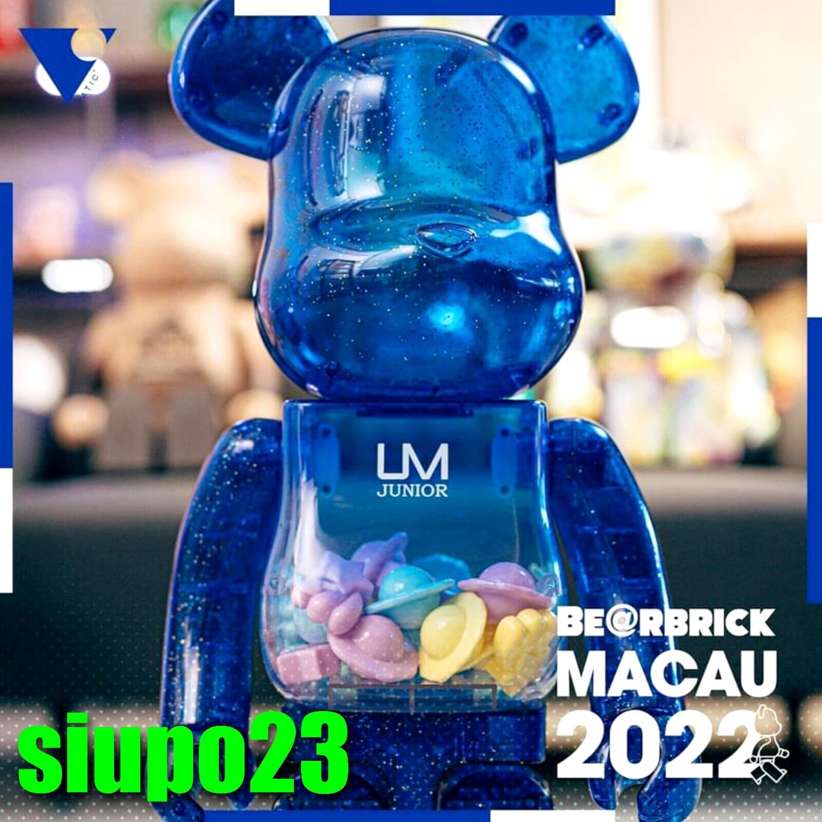 Medicom % Bearbrick ~ UM Junior Be@rbrick  Macau Exclusive