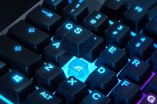 SteelSeries Apex 3 Keyboard with media wheel backlit USB German key 64797