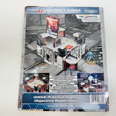 Micro Art Studio H00141 Precinct Sigma Objective Room Roof 28-30MM Scale |  eBay