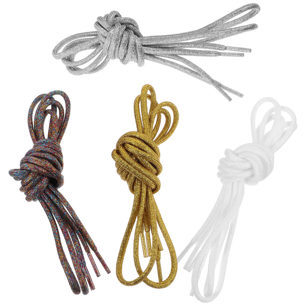 APL 4 Paia Lacci In Filo Miss Lacci di Ricambio per Scarpe da Ginnastica