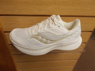 SAUCONY WOMEN'S COHESION 18 WIDE WIDTH RUNNING SHOES ALMOND WHITE 11035-212  NEW