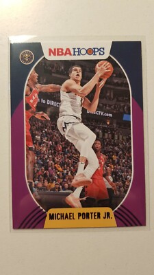 Panini 2020-21 Hoops - Michael Porter  #41 - Purple - Denver Nuggets
