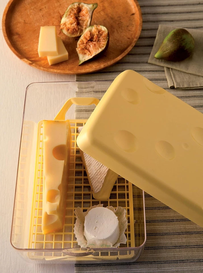 Salva Formaggio , Contenitore per Formaggi , Porta Formaggi Da Frigorifero , 3 L - Immagine 4 di 4