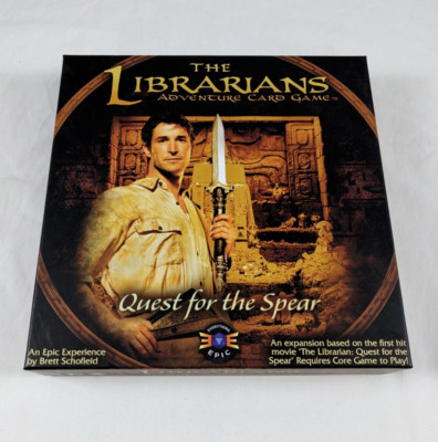 THE LIBRARIANS Board Game QUEST FOR THE SPEAR Expansion See Notes Electric Ent