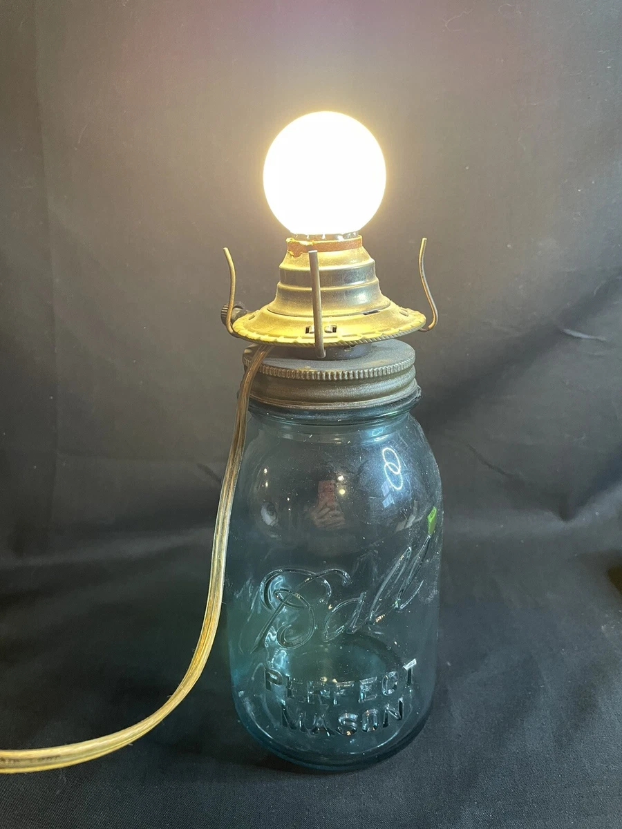 Ball on sale jar lamp