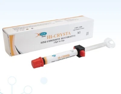 XCEM HI CRYSTA LC COMPOSITE - 3.5gm syringe light cure dental restorative (Shade B2)