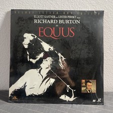 EQUUS - Richard Burton - LASERDISC. Deluxe Letter Box Edition