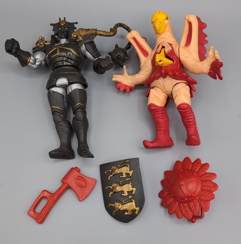 1994 Mighty Morphin Power Rangers Evil Space Aliens Knasty Knight Pete & Repeat - Picture 7 of 7