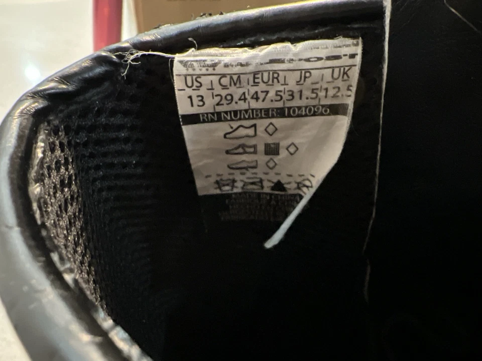 Botas de motocicleta Fly Racing Milepost impermeables negras para hombre tallas 13 Foto 4 de 4