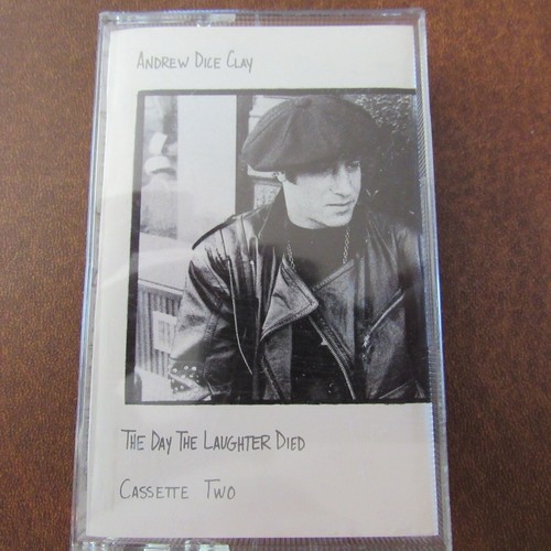 Vintage 1990 Andrew Dice Clay The Day The Laughter Died Cassette tape