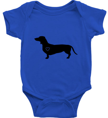 Dachshund Heart Dog Toddler Kids Youth Tee T-Shirt Infant Baby Bodysuit Clothes - Picture 24 of 36