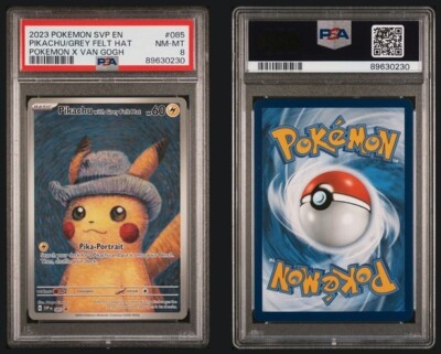 ゴッホピカチュウ Pikachu with Gray Felt Hat Pikachu with Grey Felt Hat #85 Prices | Pokemon Promo