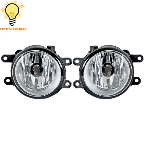 Pair of Fog Lights Lamps w/Cover Switch+Wiring Kits For 2015 2016 Toyota Yaris - Picture 2 of 8