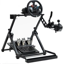 Minneer X-Shape Foldable Racing Steering Wheel Stand Fit For Logitech G29 G920
