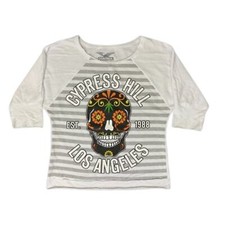 Control Industry Cypress Hill Day of the Dead Raglan Tee, Women's Size S - Multi