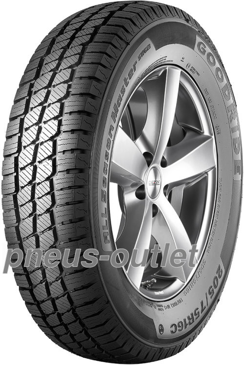 Pneu 4 saisons Goodride Master SW613 195/65 R16C pour utilitaire et camionnette