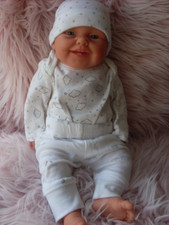 Belonil reborn boy doll full body vinyl  anatomically correct 17ins  New..