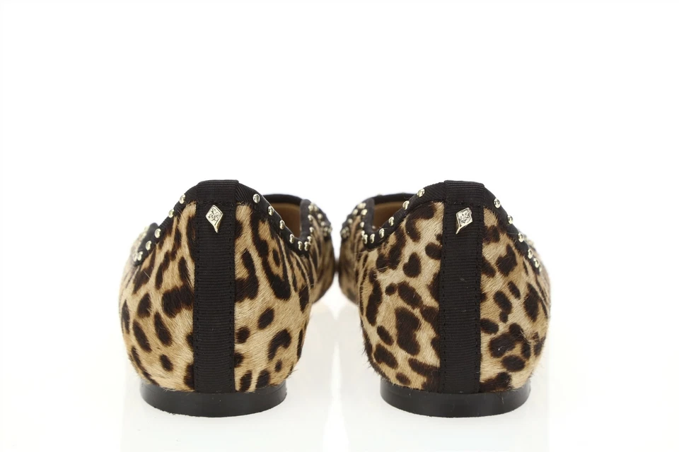 SAM EDELMAN 154852 Cuero Estampado Guepardo/Pelo Punta Punta Plana talla 35,5 / 5,5 Foto 4 de 4