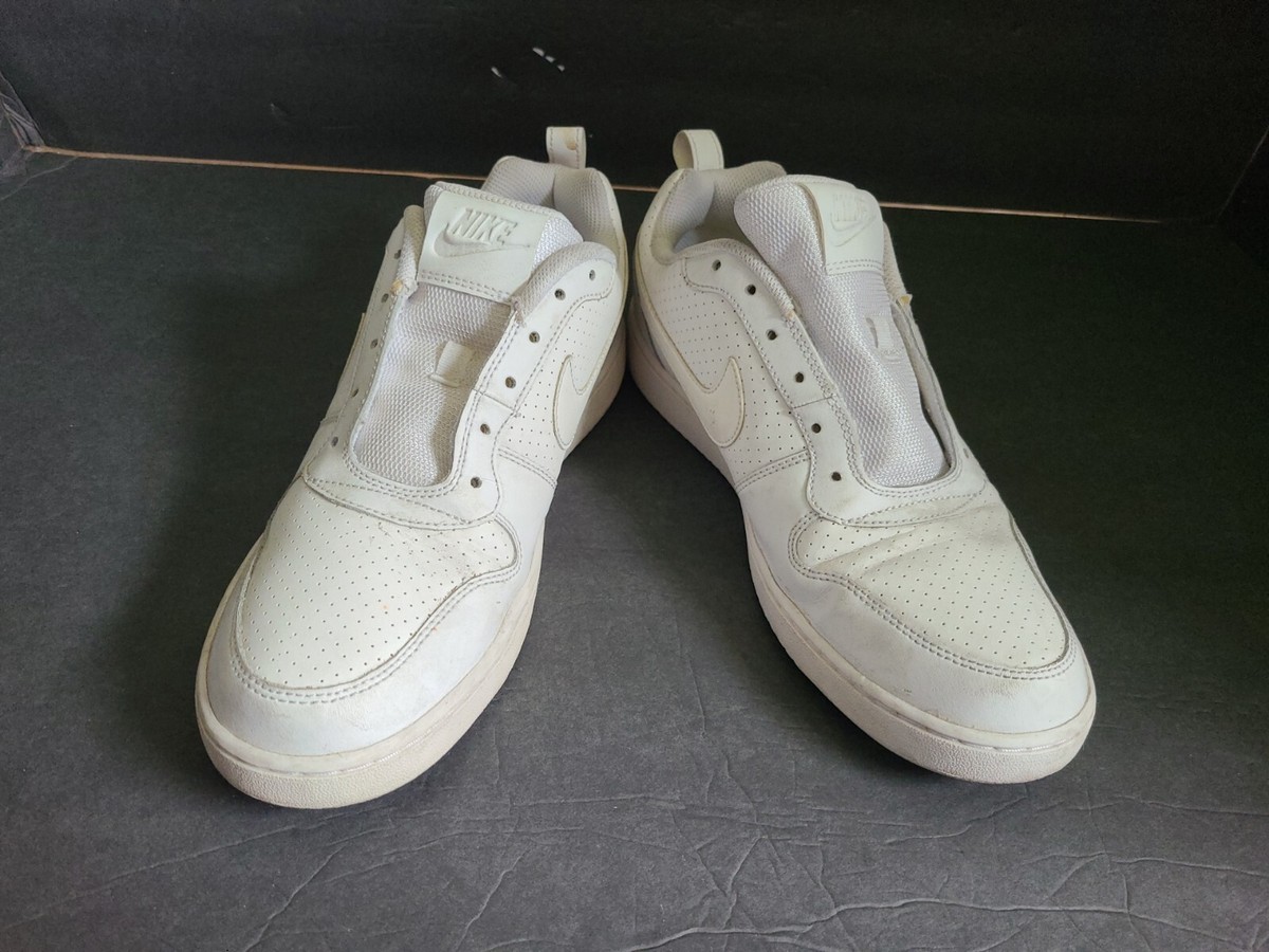 Nike Court Borough Low Tennis Shoes White 838937-111 Men's Size