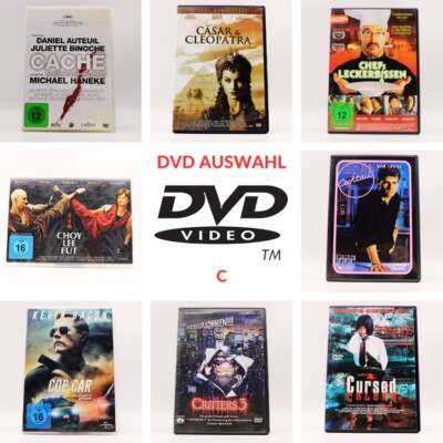 DVD Film | Anfangsbuchstabe ''C'' DVD Auswahl | Crank, Control, Cash, Chiko,...
