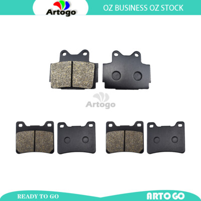 Motorcycle Front+Rear Brake Pads For Yamaha FZ 400 N IKF/46K/33M 1985
