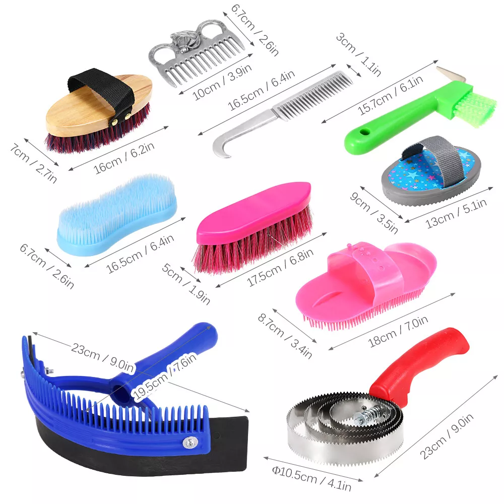 Horse sale brush set