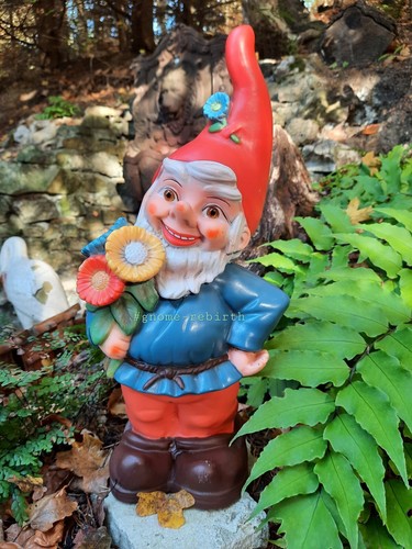 Gartenzwerg Kunststoff von der Firma Hertwig für Königsee Puppen DDR