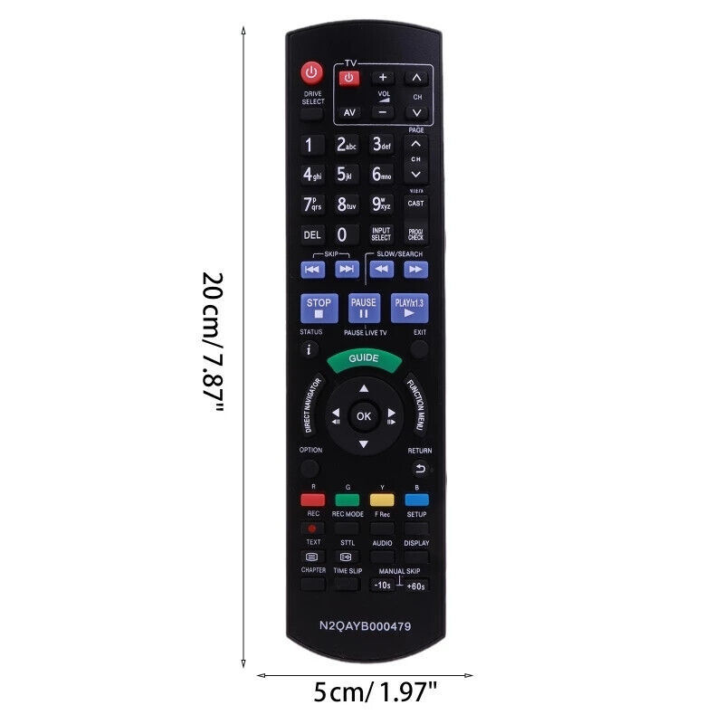 N2QAYB000475 N2QAYB000479 Remote Control For Panasonic Blu ray DVD