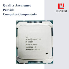 Intel Core i7-6900K CPU - Socket LGA 2011-3 8 Cores 16 Threads 3.2GHz 20MB L3 Ca