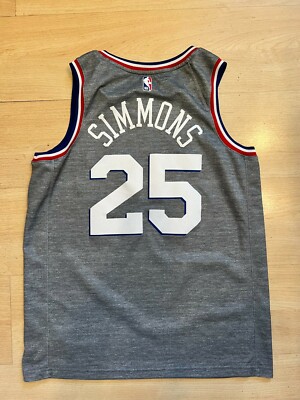 NIKE BEN SIMMONS PHILADELPHIA 76ers CITY EDITION SWINGMAN JERSEY