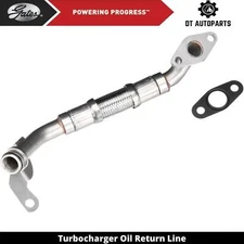 For 2008 BMW 535xi 3L L6 GAS Turbocharger Oil Return Line Front Gates