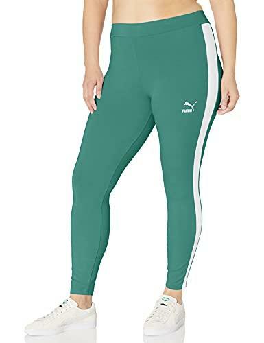 PUMA Women's Iconic T7 Leggings, Blue 