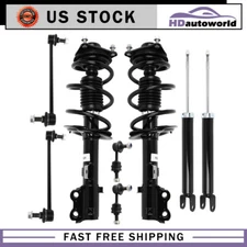Front Struts w/Coil Spring Rear Shocks Sway Bars for Hyundai Sonata Kia Optima