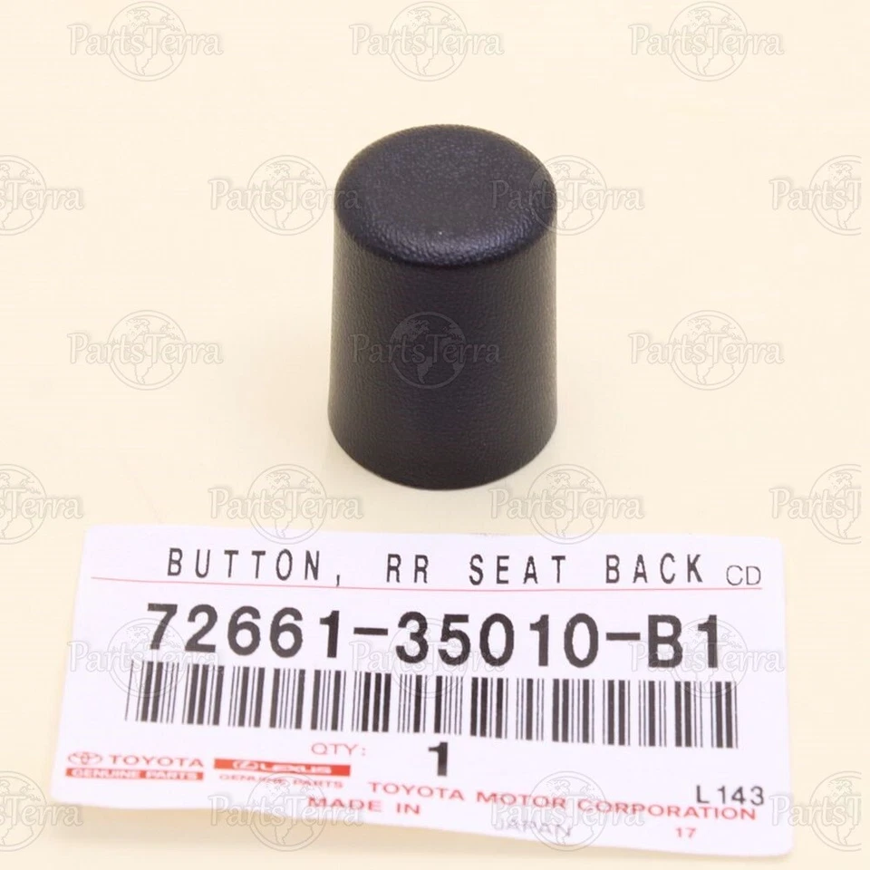 OEM Toyota 4RUNNER Scion XB asiento trasero bloqueo botón de liberación 72661-35010-B1 x1 Foto 2 de 4
