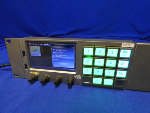 Panel de control del sistema Evertz Quartz CP-2116E-H con 1 fuente de alimentación Evertz, montaje en rack - Imagen 8 de 16