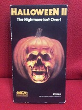Halloween II vhs MCA 1987 Donald Pleasence rare htf 