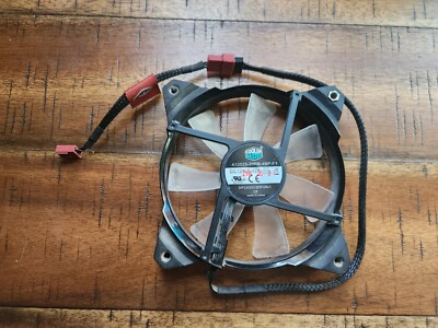 Genuine CoolerMaster A12025-20RB-4BP-F1 - 12V 0.42A - 4 Wire Silent PC Case Fan