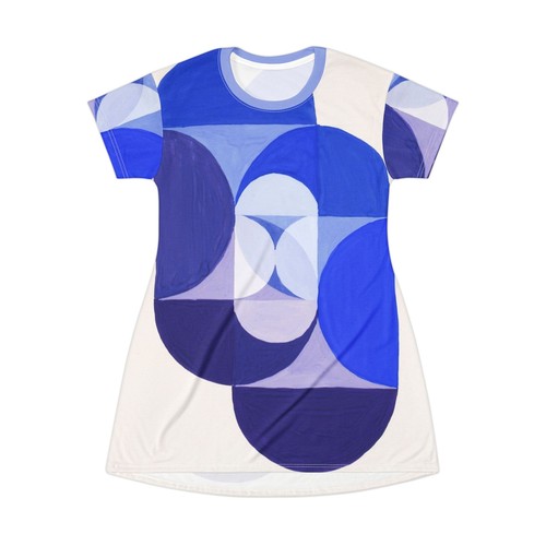 T-shirt Joseph Schillinger Key blu base matematica arti vestito maglietta belle arti - Foto 3 di 21