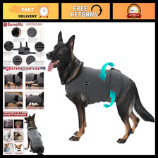Dog Anxiety Vest - Calming Thunder Jacket for Dogs, Skin-Friendly Shirt for Stre