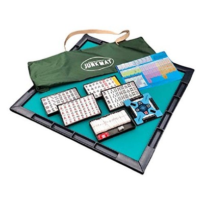 AMOS JUNK MAT Mahjong Fliesen Set Premium Gear mit KOMPASS HAYAHAYA TAIYO GIKEN