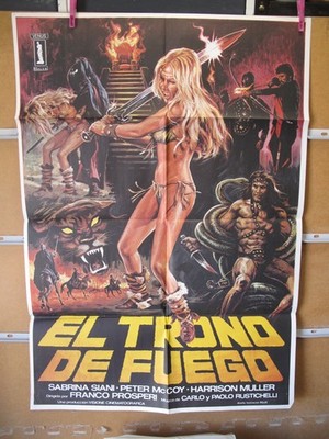W537 EL TRONO DE FUEGO Franco Prosperi con Sabrina Siani, Pietro Torrisi, Harris