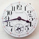 ANTIQUE 16s WALTHAM CRESCENT STREET 21 JEWEL 21J OPEN FACE POCKET WATCH MOVEMENT