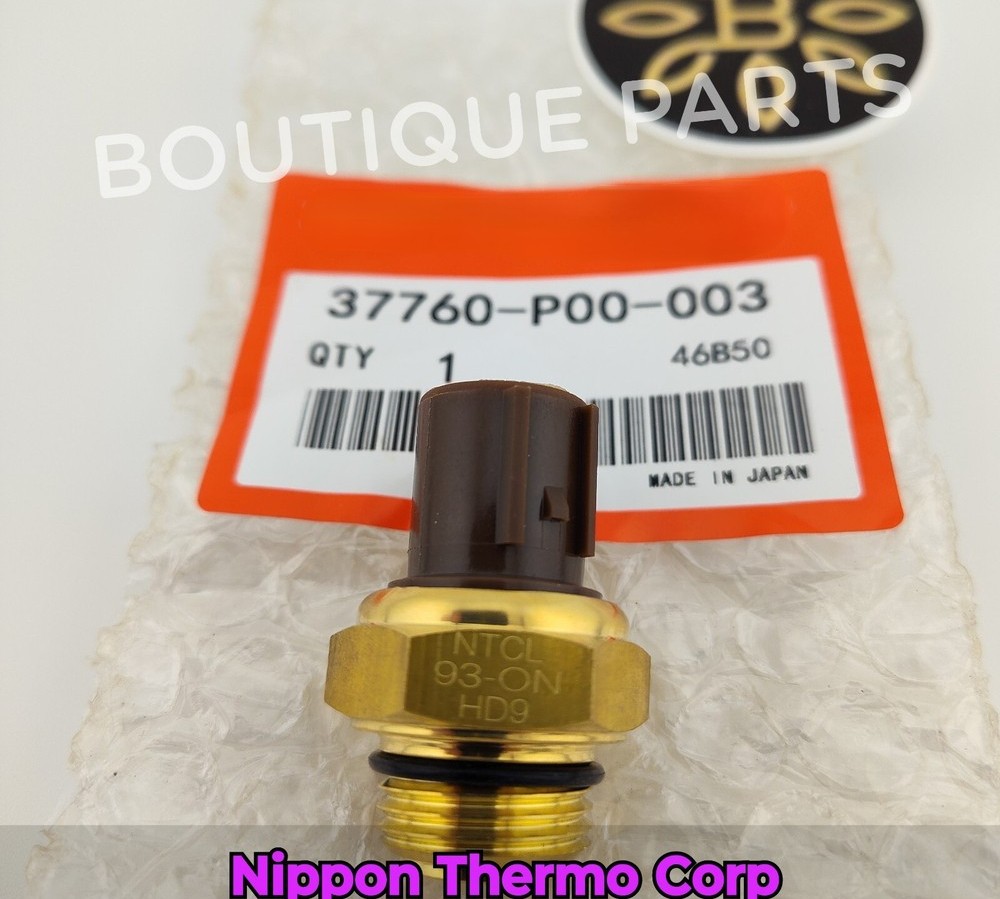 Genuine OEM for Honda Fan Switch Thermostat * NIPPON THERMO JAPAN 37760-P00-003