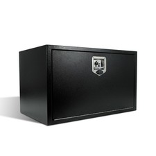 30" x 18" x 18" Steel Black Underbody Truck Bed Storage Tool Box