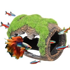 Fish Tank Accessories Decorations, Aquarium Hideout Cave for Betta, Fish Tank...