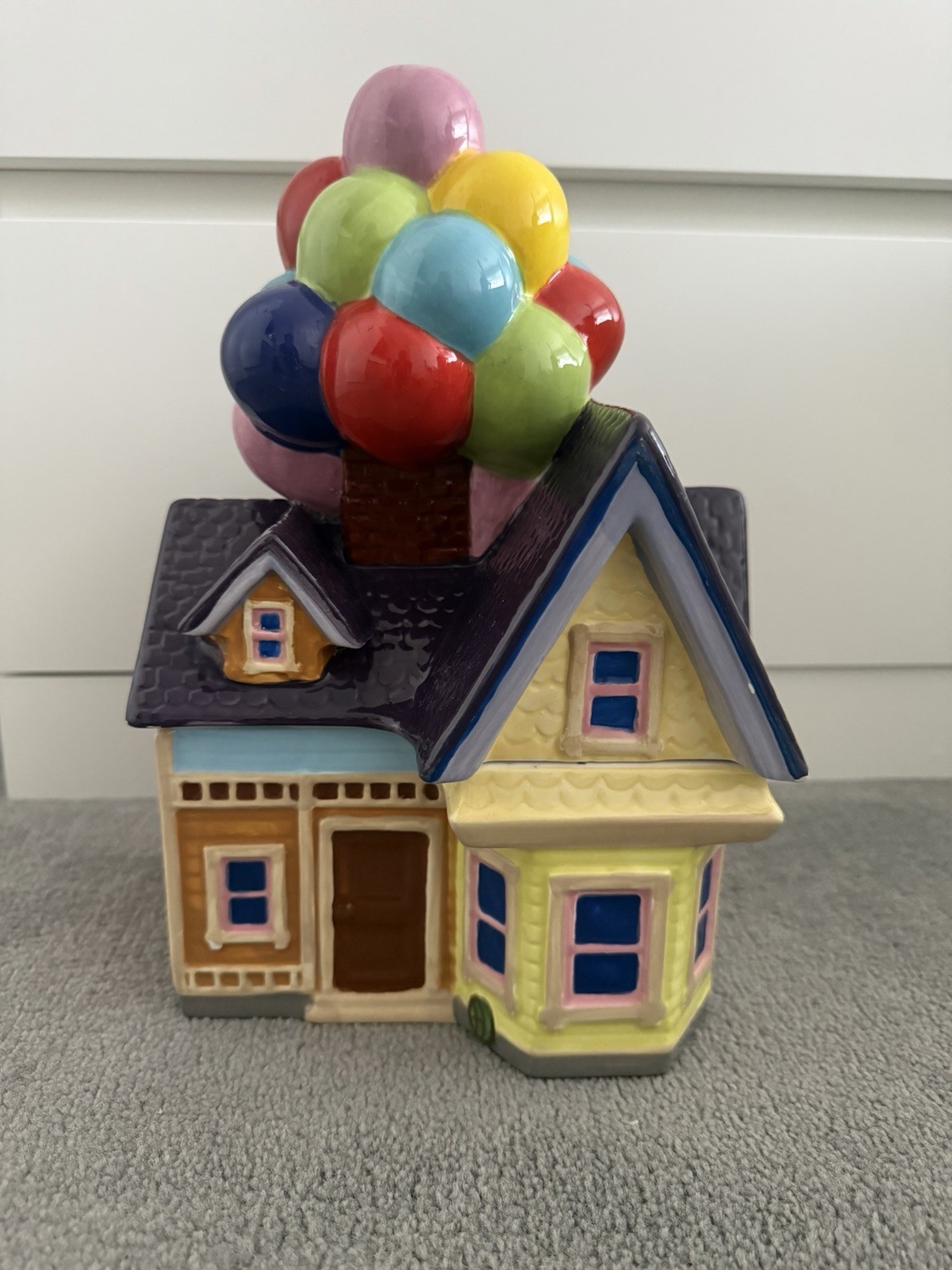Disney UP House Cookie Jar 2021 Carl Balloon House