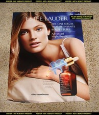 ESTEE LAUDER Cosmetics POSTER Constance Jablo...
