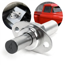 Adjustable Billet Door Popper W Oval Mounting Plate For Shaved Door Trunk Hood Adjustable Billet Door Popper W Oval Mounting Plate For Shaved Door Trunk Hood